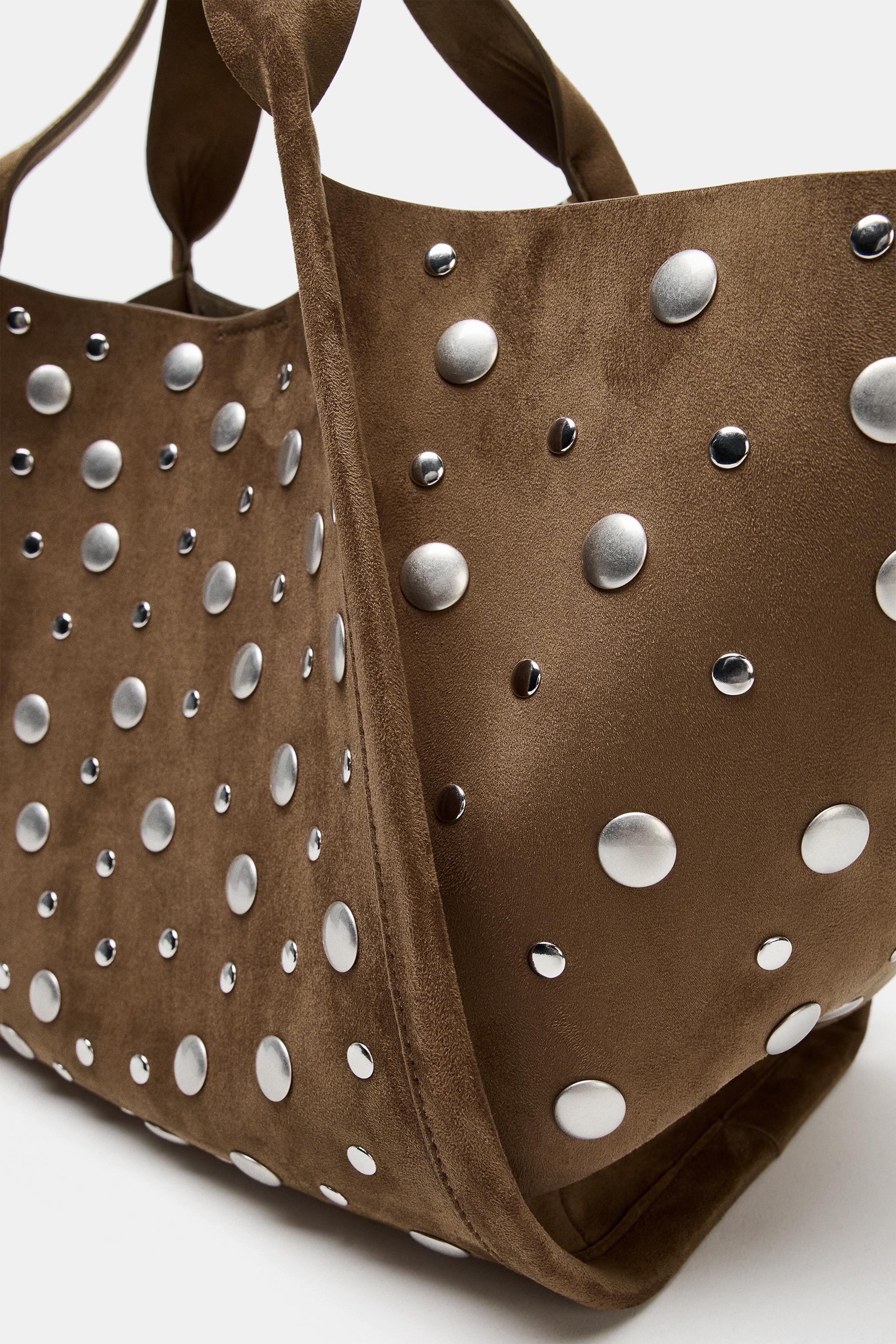 STUDDED CITY BAG